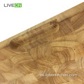 Tabla de corte de madera gruesa Extremo Madera de caucho de grano